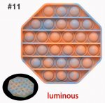 achteck nachtleucht grau orange