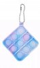quadrat k blau weiss pink 